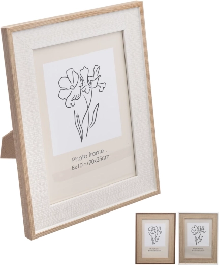 Holz-Bilderrahmen 25 × 30 cm (3 Varianten)