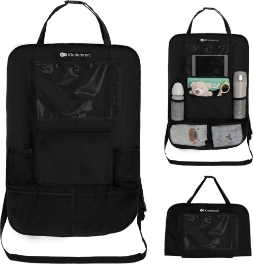 Kinderkraft Auto-Organizer 2-in-1 Schwarz