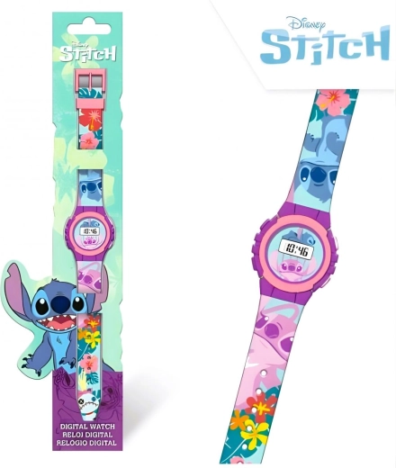 Digitale Silikon-Armbanduhr Lilo und Stitch – 1 Stück