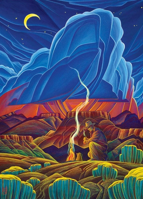 Puzzle Die ganze Nacht 1000 Teile von Cobble Hill