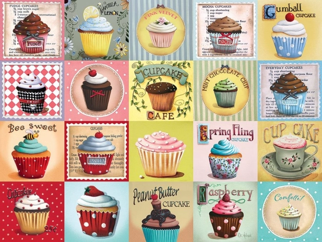 Puzzle Cupcake Café XL 275 Stücke