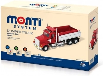 Bausatz Monti System MS 44 Dumper Truck Western Star 1:48 in Schachtel 22x15x6 cm