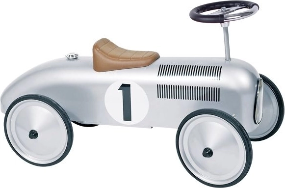 Goki Vintage Laufrad silber