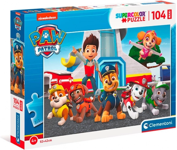 Clementoni Puzzle Paw Patrol: Starkes Team 104 Teile