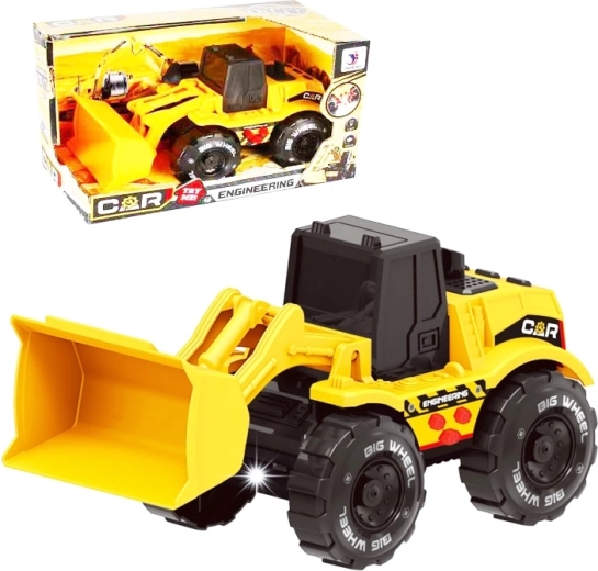 Bulldozer mit Schwungrad, mit Licht und Sound