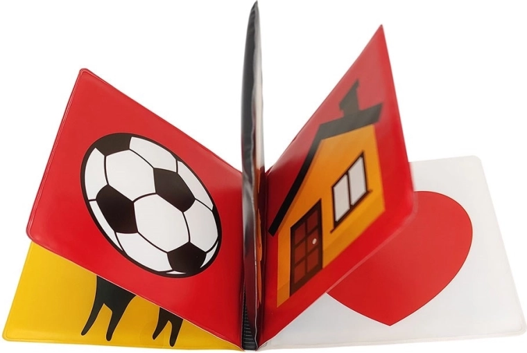 Akuku erstes quietschendes Badebuch fürs Baby