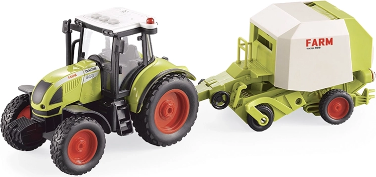 Bauernhof-Traktor mit Anhänger 1:16 mit Licht und Sound