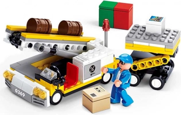 Sluban Flughafen Gepäcklader