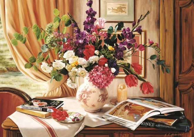 Künstlerische Ecke Puzzle 1000 Teile