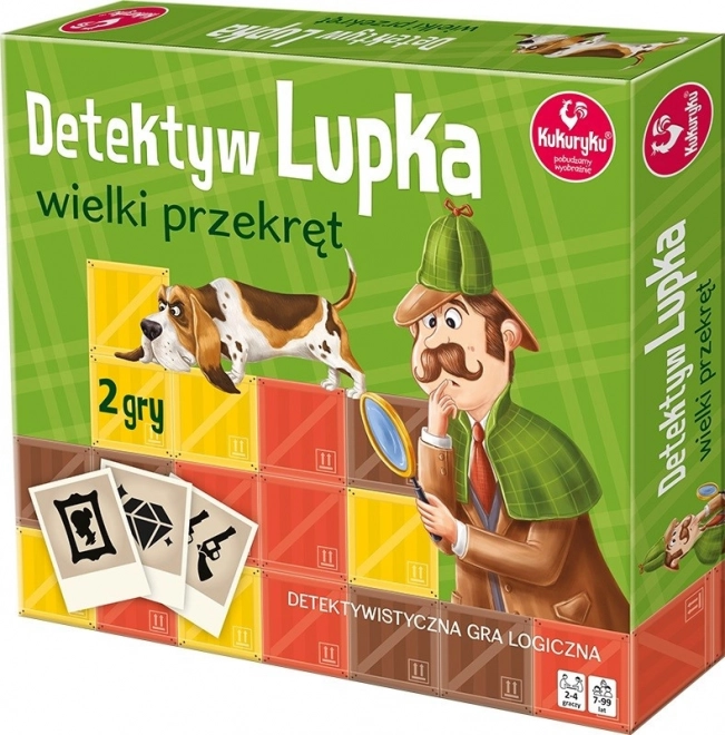 Detektiv Lupka: Der große Betrug - Logik-Brettspiel