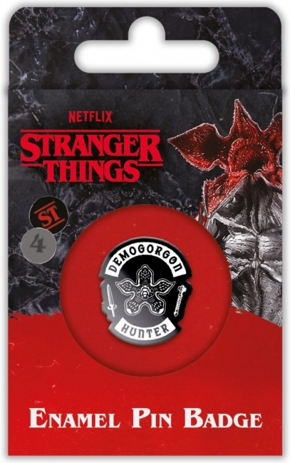 Stranger Things 4 Anstecker – Demogorgon