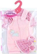 Puppenkleidung für 40–45 cm – Kleidchen aus Polyester