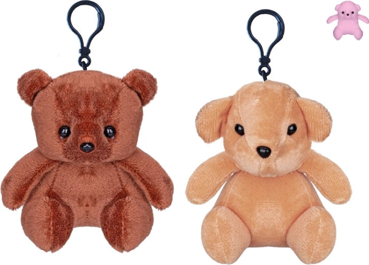 Plüsch-Teddybär Schlüsselanhänger 10 cm