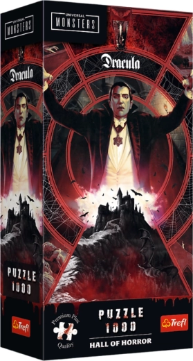 Puzzle 1000 Teile Premium Plus – Halle des Grauens: DRACULA – Trefl
