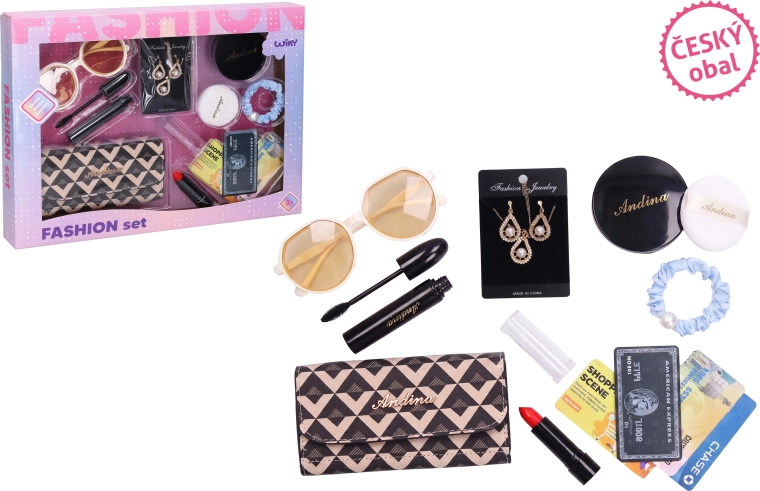 Modisches Set mit Accessoires 16 cm