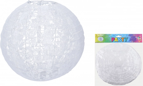 Lampion Kugel Blume 30 cm