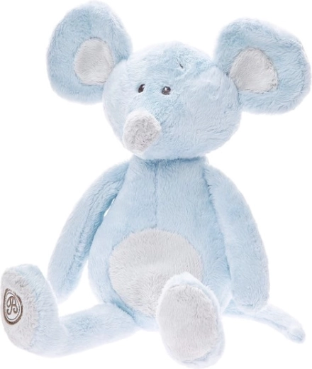 Plüschmaus Lena blau 20 cm