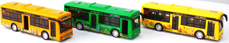 Bus mit Licht und Sound mit Schwungrad