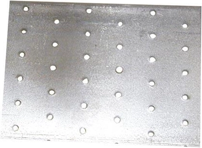Verbindungsplatte 100 × 200 mm, Stahl 2,0 mm
