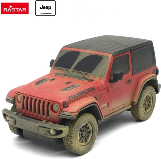 Jeep Wrangler Rubicon ferngesteuert 1:24 Rastar (Muddy-Version) - 1 Stück