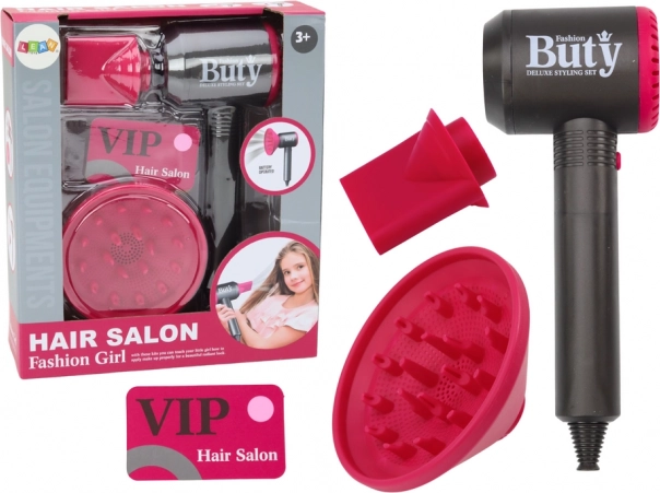 Spielzeug-Haartrockner Diffusor Aufblasbares Haarstyling für Kinder