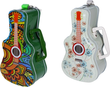 Sparbüchse in Gitarrenform