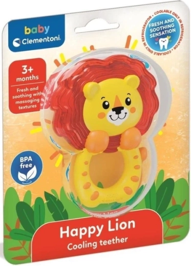 Kühl-Beißring Fröhliches Löwenbaby CLEMENTONI BABY