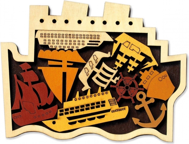 Holzpuzzle The Harbour von RECENT TOYS