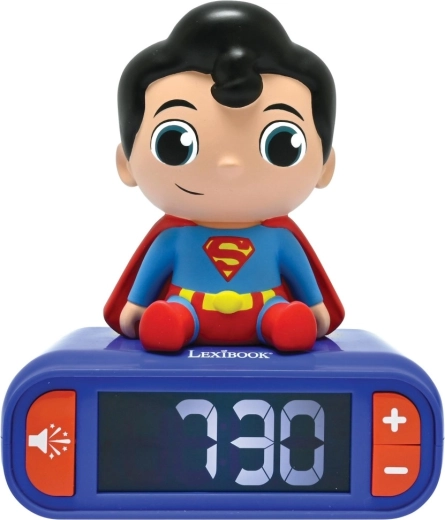 Lexibook Wecker SUPERMAN mit leuchtender Figur