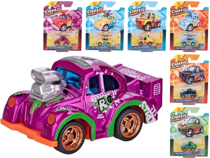 Sportliches Metall-Spielzeugauto mit Rückzug 5 cm