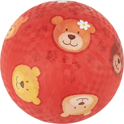 Sigikid Gummiball zum Spielen – Bären 17 cm