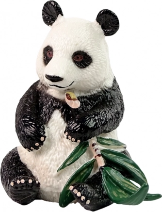 Sammelfigur Großer Panda mit Bambus