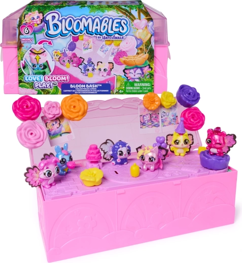 Hatchimals Bloomables Bloom Bash Set mit 6 Figuren und Zubehör