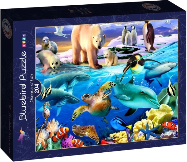 Bluebird Puzzle Ozeane des Lebens 204 Teile