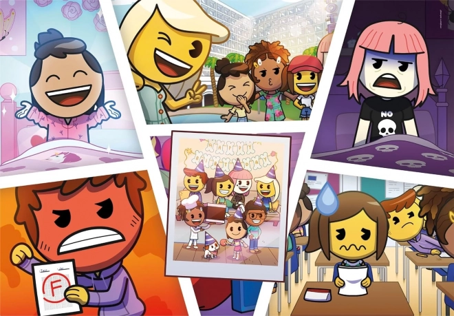 Clementoni Puzzle Emoji Town 180 Teile