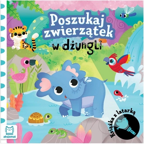 Suche die Tiere im Dschungel – Buch mit Papier-Taschenlampe