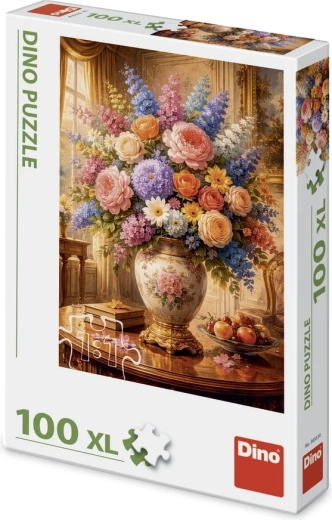 Dino Puzzle Blumenstillleben XL 100 Teile