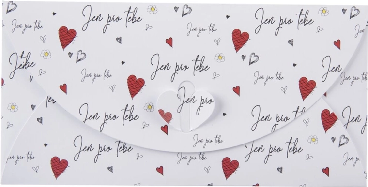 Papierumschlag „Nur für dich“ (CZ)