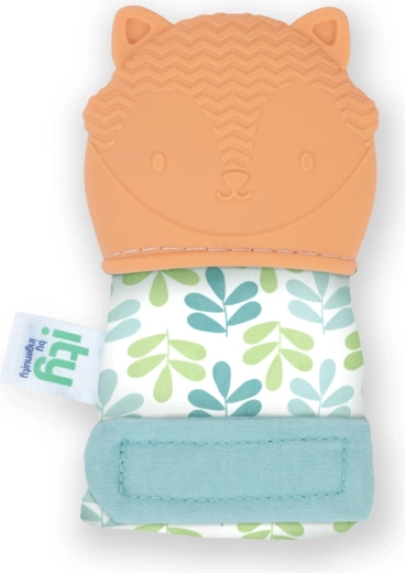 Ingenuity Beiß-Handschuh Fuchs Kitt orange BPA-frei 3M+