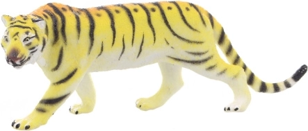 Tiger braun Kunststofffigur 11 cm