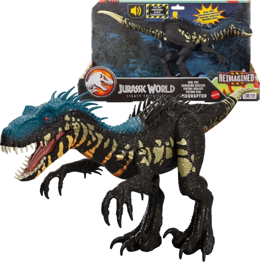 Mattel Jurassic World Reimagined interaktive Dino-Figur Indoraptor 35 cm