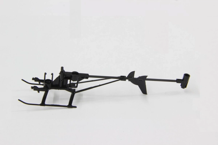 Hauptrahmen Alvis mit Landekufe und Heckträger von JAMARA