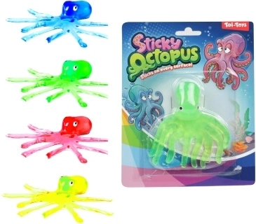 Saugnapf-Oktopus – klebriges Spielzeug für Kinder