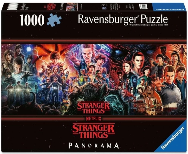 Panoramapuzzle Stranger Things 1000 Teile RAVENSBURGER