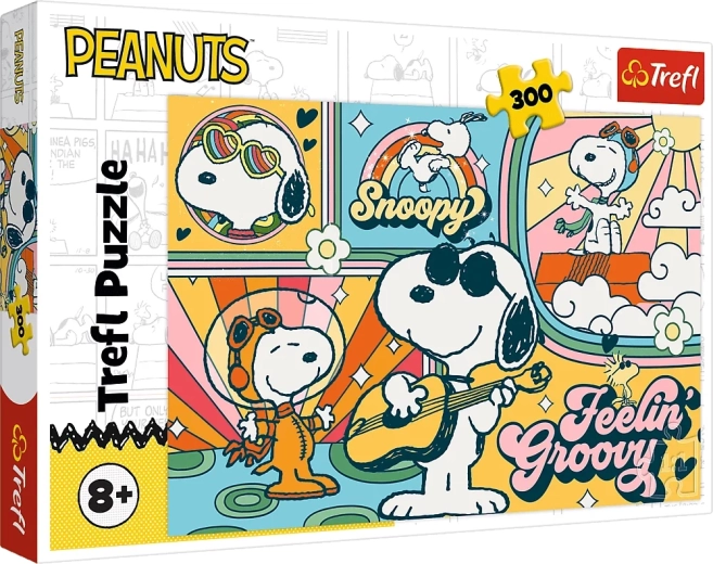 Puzzle Lustige Welt von PEANUTS 300 Teile
