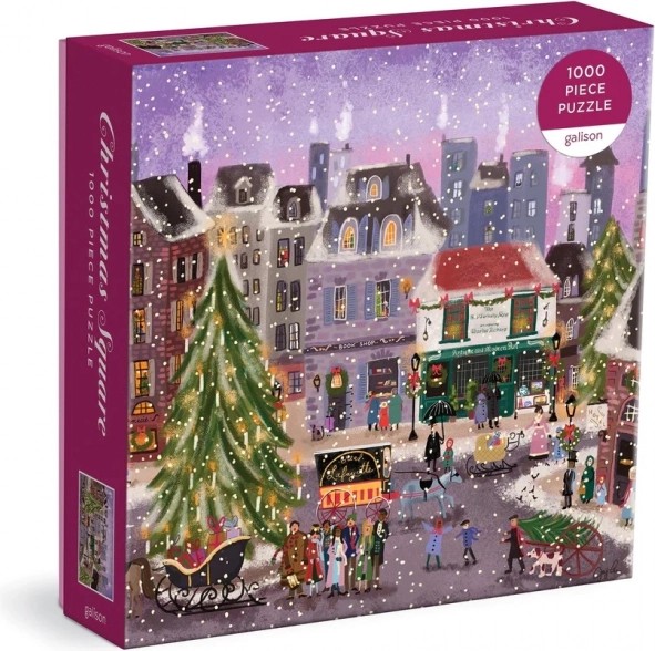 Galison Puzzle Weihnachtsplatz