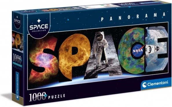 Puzzle Panorama 1000 Teile NASA