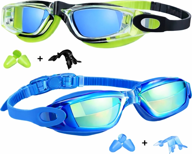 Kinder-Schwimmbrille RENEW FORCE Set 2 Stk.