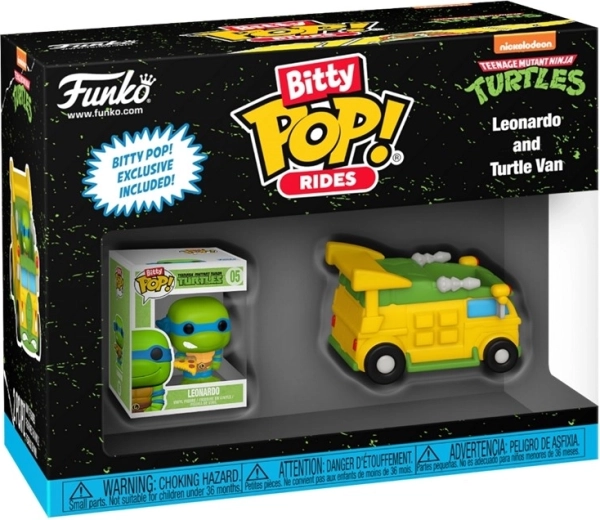 Funko Bitty POP! Rides Teenage Mutant Ninja Turtles Leonardos Turtle Van