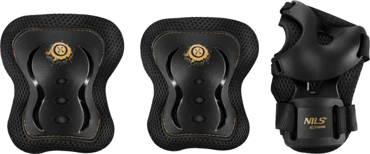 NILS Extreme H320 Fly Schutzausrüstungs-Set gold – M